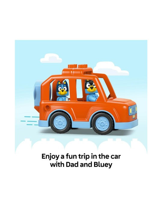 LEGO DUPLO Ice Cream Trip with Bluey 10458 Building Set – 22 Pieces (Age 2+)