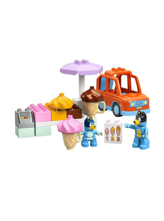 LEGO DUPLO Ice Cream Trip with Bluey 10458 Building Set – 22 Pieces (Age 2+) صورة ثانوية