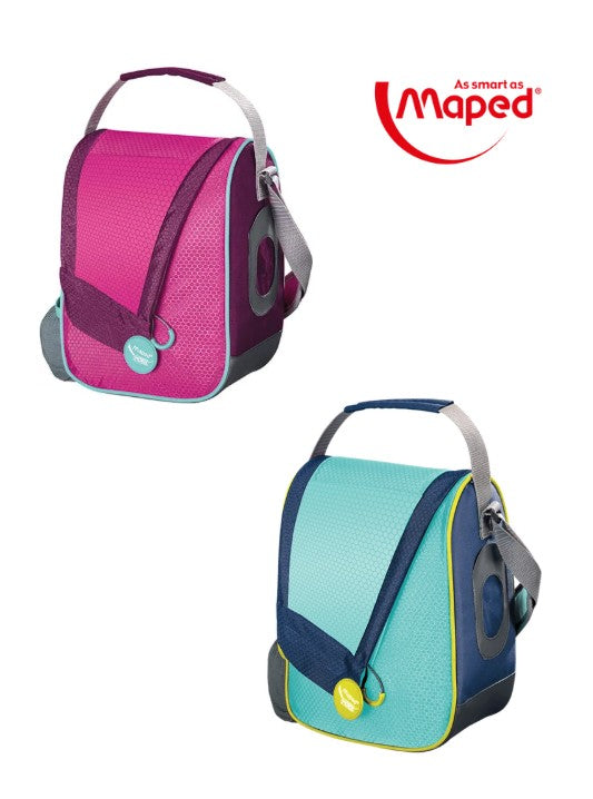 Maped Picnik Concept Lunch Bag Pink & Green الصورة الرئيسية