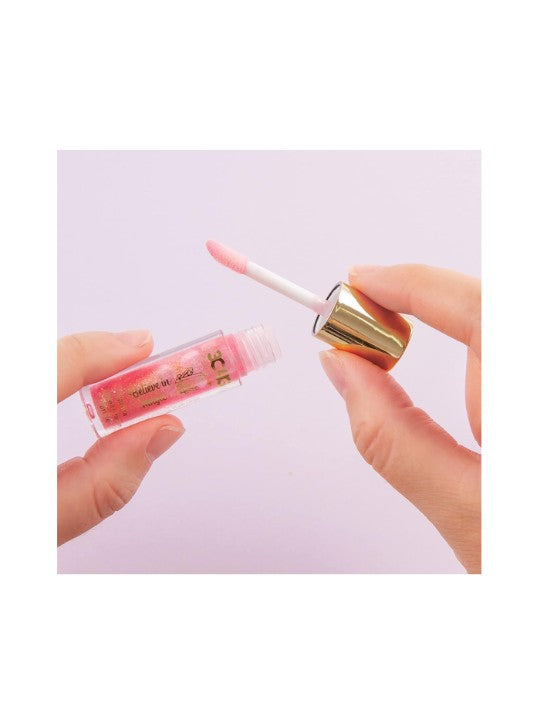 3C4G Pink & Gold Mini Wand Lip Gloss Set 10pk