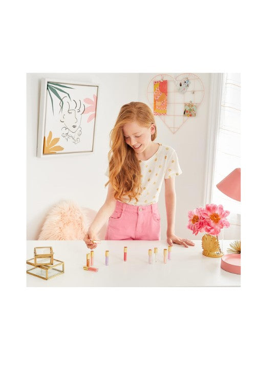 3C4G Pink & Gold Mini Wand Lip Gloss Set 10pk