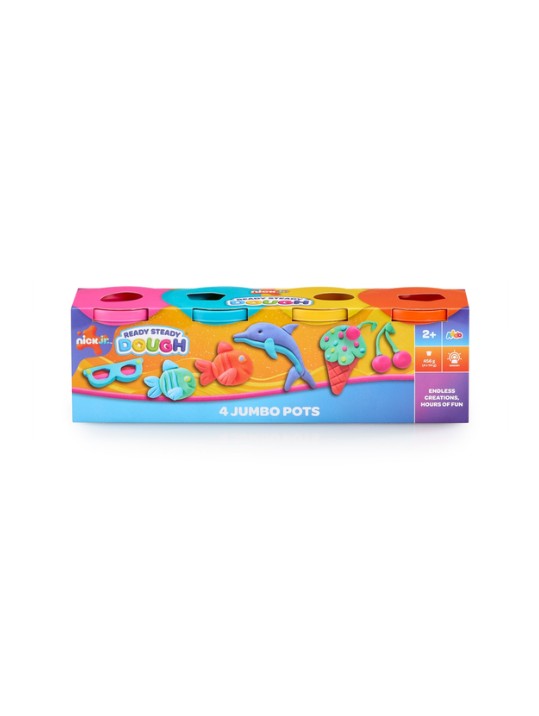 Addo Nickjr Dough 4 Jumbo Kids Modeling Clay Set