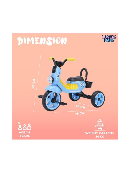 Tricycle Ride On Scooter Pedal Bike صورة ثانوية