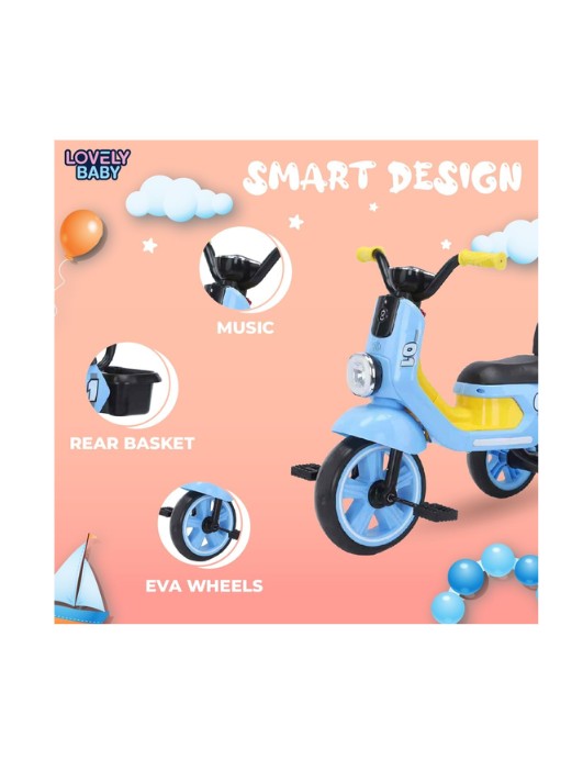 Tricycle Ride On Scooter Pedal Bike