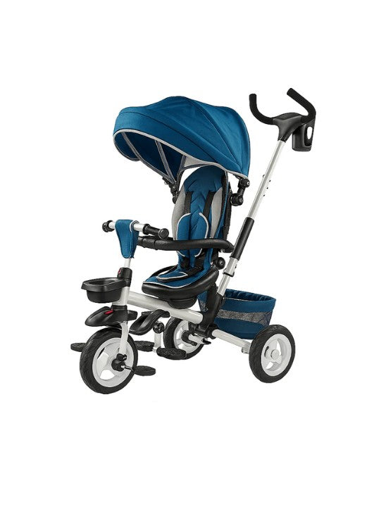 Kids Tricycle Stroller Royal Blue LB-TR385HC صورة ثانوية