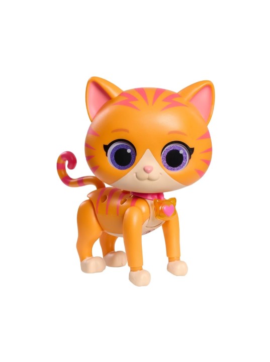 SuperKitties Cat-Tastic Transforming Ginny Lights and Sounds Figure, Kids Toys for Ages 3 Up