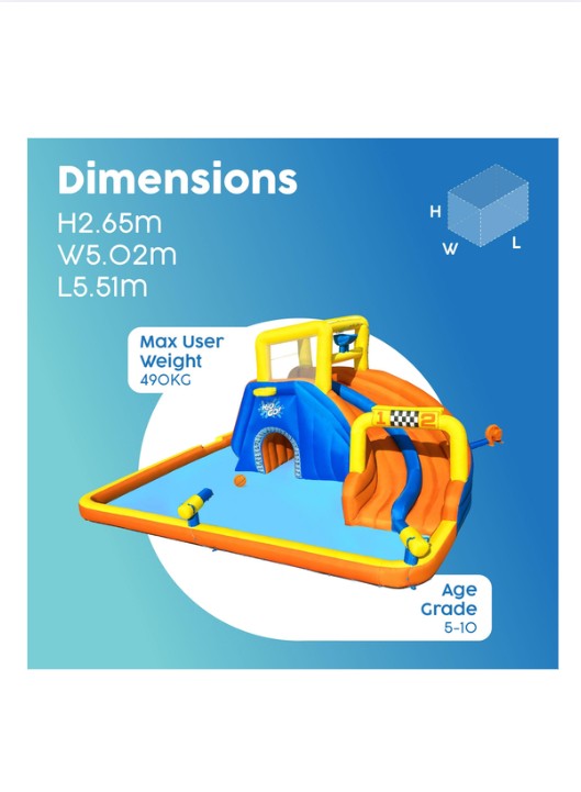 Bestway H2OGO! Super Speed Way Mega Inflatable Water Park Secondary image