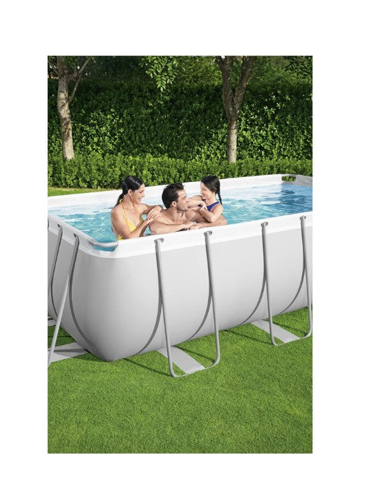 Bestway Power Steel Rectangular 4 Meter Swimming Pool -  404 x 201 x 100 cm Secondary image