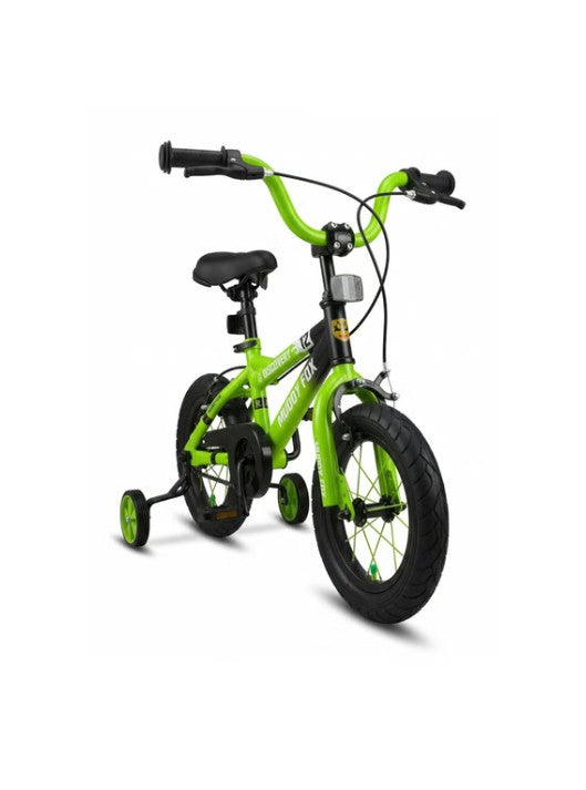 Muddy Fox - Discovery 12-Inch Bicycle with Training Wheels , Green صورة ثانوية