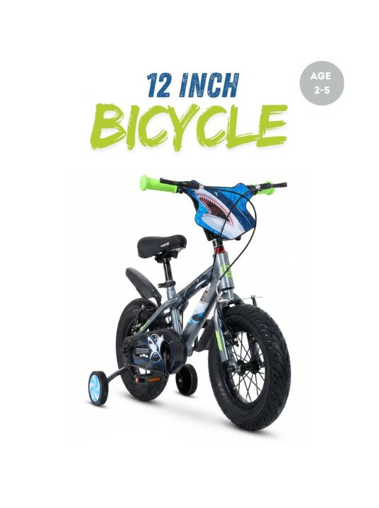 Muddy Fox -  12 Inch Kids Bicycle, Shark Theme الصورة الرئيسية