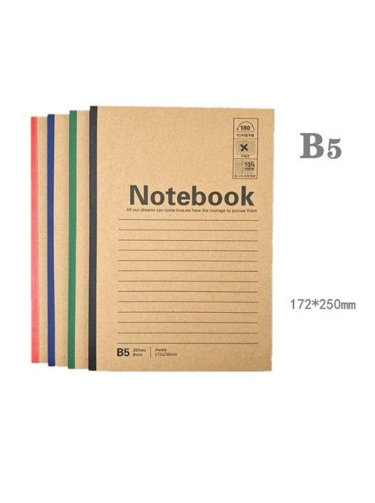 Kraft Notebook B5