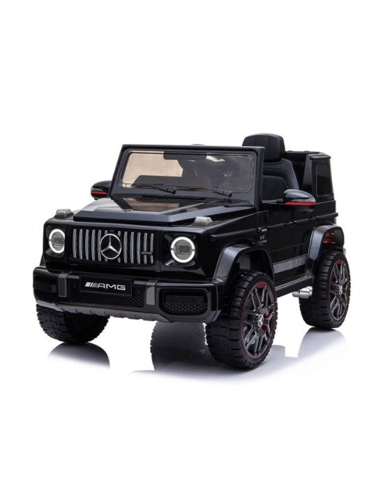 Mercedes Benz Jeep AMG G63 Ride On Car for Kids with Plastic Wheels & Plastic Seat, Battery Operated Electric Car, Black Main image