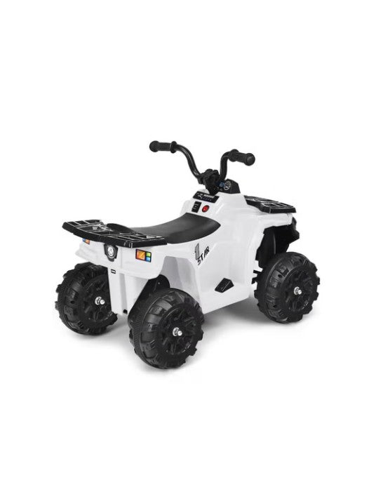 Mini ATV Quad Bike 6V Kids Ride-On – White Secondary image