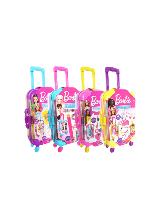 Barbie Mini Styling Case Fashion Design Set Assorted