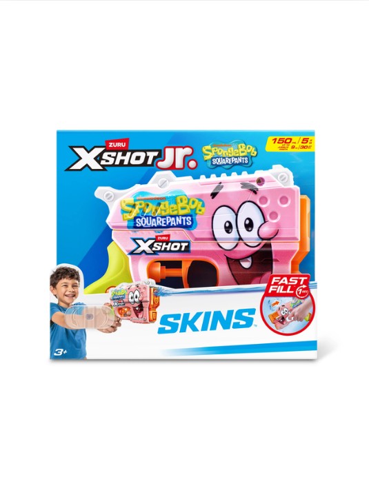 ZURU X-Shot Fast Fill SpongeBob Water Blaster - Patrick Edition الصورة الرئيسية