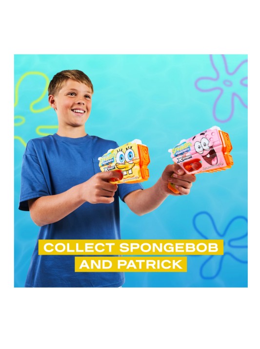 ZURU X-Shot Fast Fill SpongeBob Water Blaster - Patrick Edition