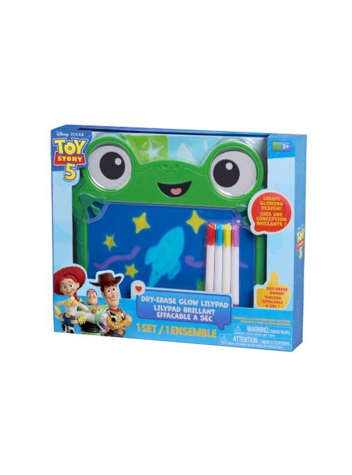Toy Story 5 Dry Erase Glow Lily Pad Drawing Board
