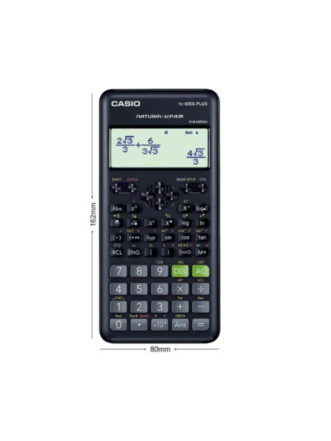 Casio FX-82ESPLUS- 2nd Edition, scientific calculator