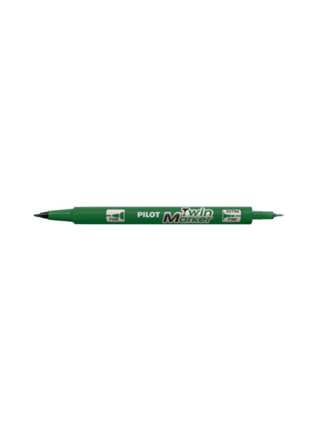 Twin Marker, 1 Count Pack of 1, Green
