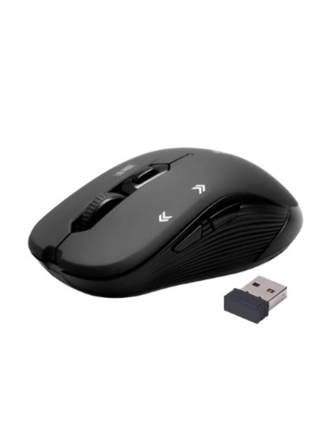 Promate 2.4G Wireless Mouse, Black