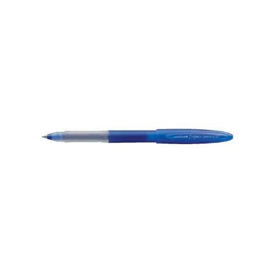Uniball Signo Gel stick Gel Ink Pen, 0.7 mm, Blue