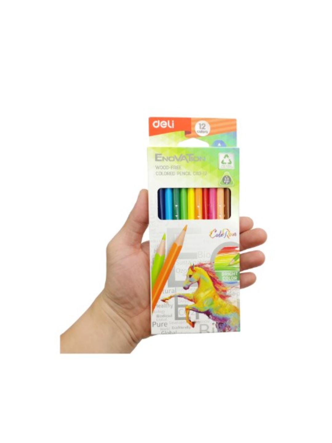 Colored Pencil 12 Color Asst. EC113-12