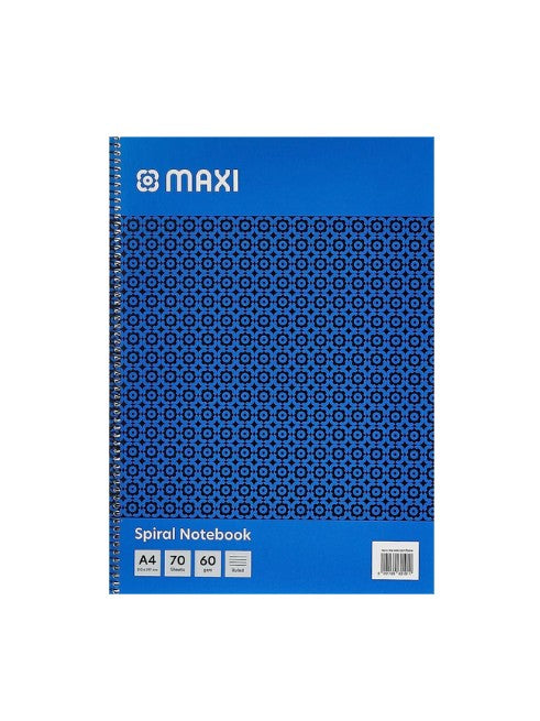 Maxi Top Spiral Pad A4 – 70 Sheets