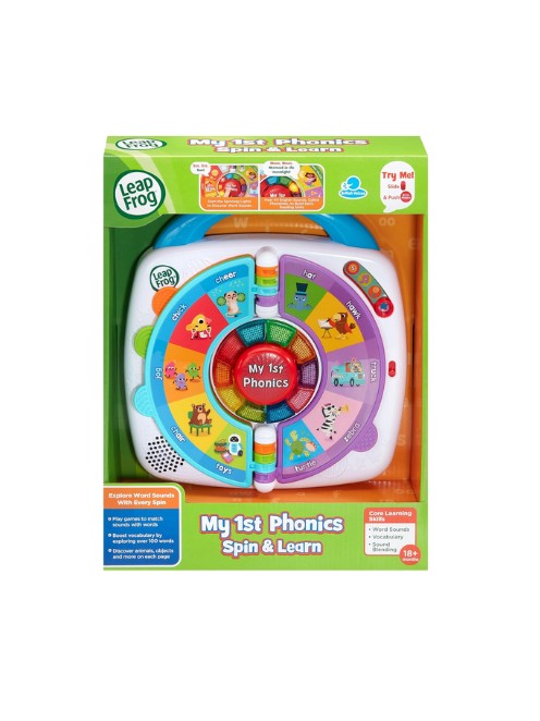 برنامج MY 1ST Phonics Spin & Learn (LFUK) (ARAB) [80-618903] الصورة الرئيسية