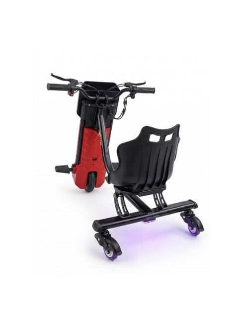 Electric Drift Scooter Spider Web Theme -RED - 36V