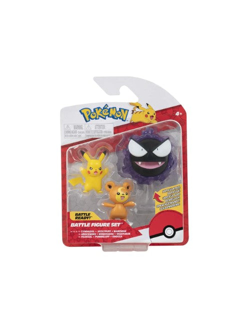 Pokémon Battle 3 Figure Single Pack - Assorted
