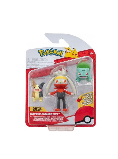 Pokémon Battle 3 Figure Single Pack - Assorted