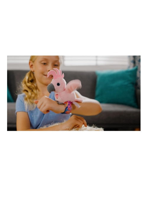 Happy Yappers Cockatoo Interactive Talking, Singing & Flapping Plush Bird