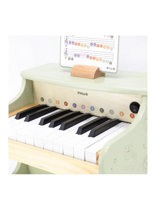 Wooden Piano Green – Viga 44274 صورة ثانوية