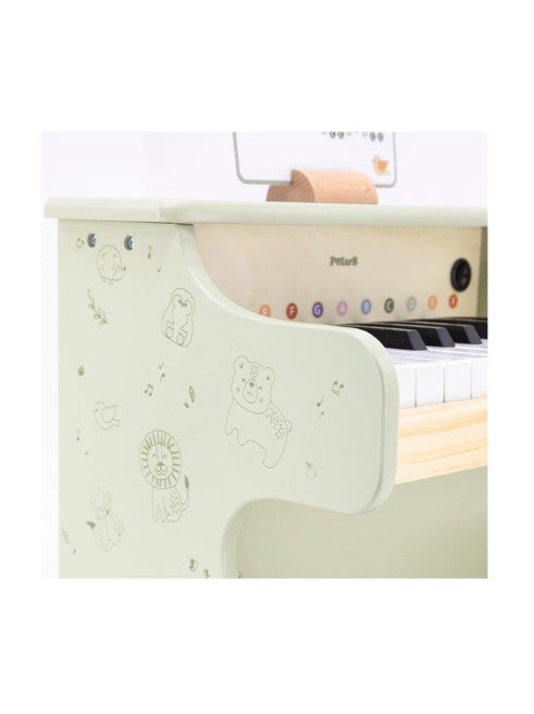 Wooden Piano Green – Viga 44274
