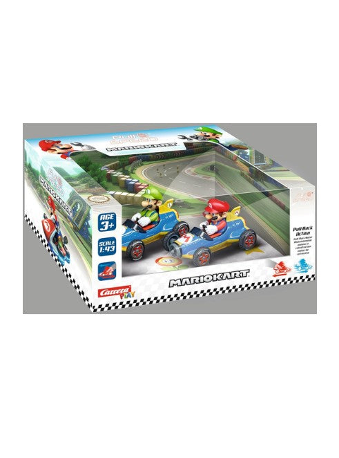 Pull N Speed Mario Kart Machine Toy – Interactive Racing Action Car with Pull-Back Speed Mechanism for Kids