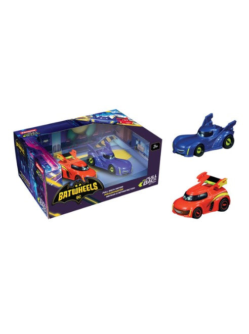 Pull N Speed Twin Pack Bam Van – Pull Back Racing Vehicles Set (Twin Pack Toy Cars) for Kids, No Batteries Required الصورة الرئيسية