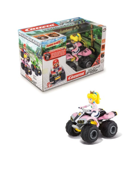 Carrera RC Mario Kart 8 Peach 1:20 Remote Control Car Fast Fun Ready-to-Run for Kids and Adults