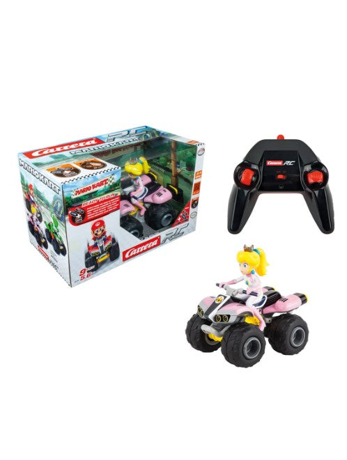 Carrera RC Mario Kart 8 Peach 1:20 Remote Control Car Fast Fun Ready-to-Run for Kids and Adults صورة ثانوية