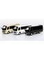 Coaster Business Car Toyota Bus 1:33 Pull back diecast