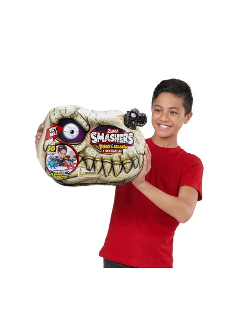 Smashers Dino Island T‑Rex Battle Playset