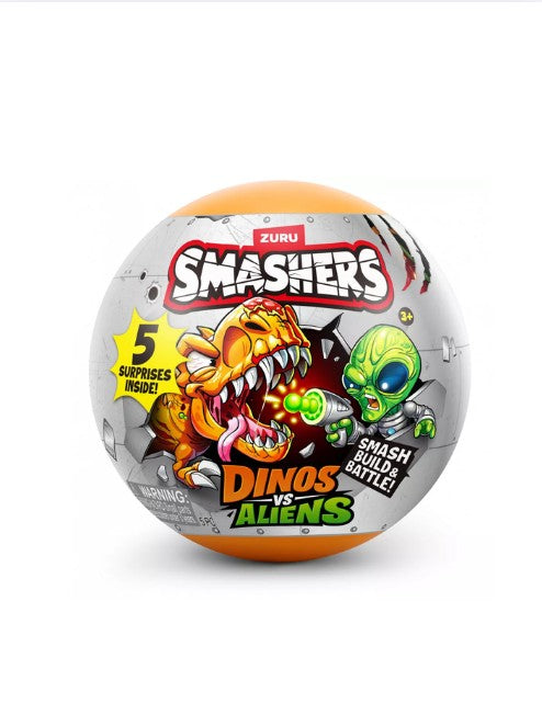 Zuru Smashers Dinos Vs Aliens Planet Capsule Assorted الصورة الرئيسية