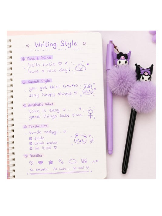 Kuromi Fancy Pen - Asst