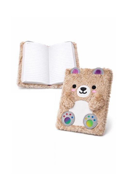 Fluffy Bear Notebook A5 P80 80gsm - Assorted Colours الصورة الرئيسية