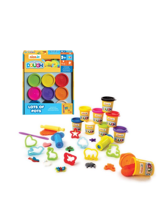 Addo Nick Junior Lots of Pots 504g – Play Dough Set for Kids