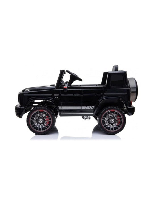 Mercedes Benz Jeep AMG G63 Ride On Car for Kids with Plastic Wheels & Plastic Seat, Battery Operated Electric Car, Black Secondary image