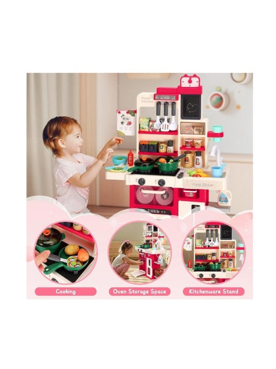 Puzzle Kitchen Set Funny – 63 Pcs is an interactive pretend-play kitchen