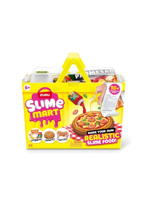 URU Slime Mart Small Shopping Basket Series 1 Pizza Slime Play Set 15905B
