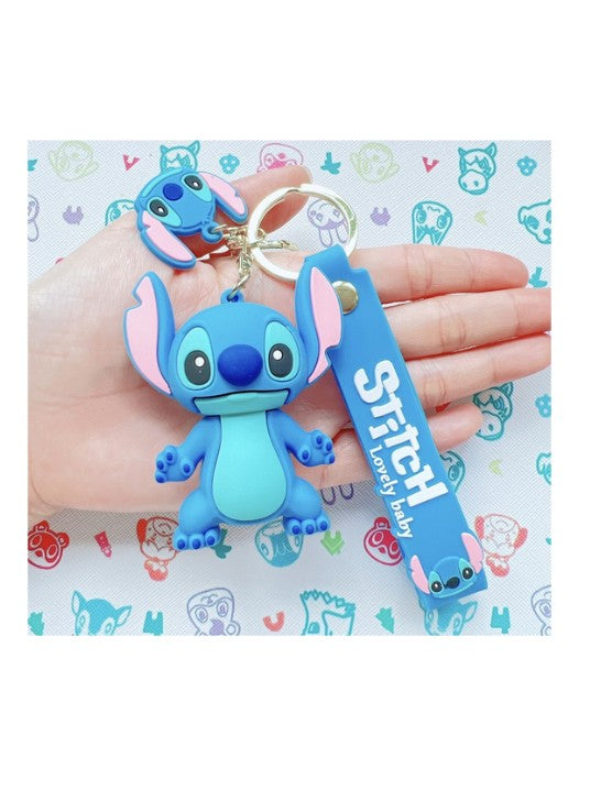 Stitch Key Chain 5518-001 Cute Disney Character Keyring Accessory