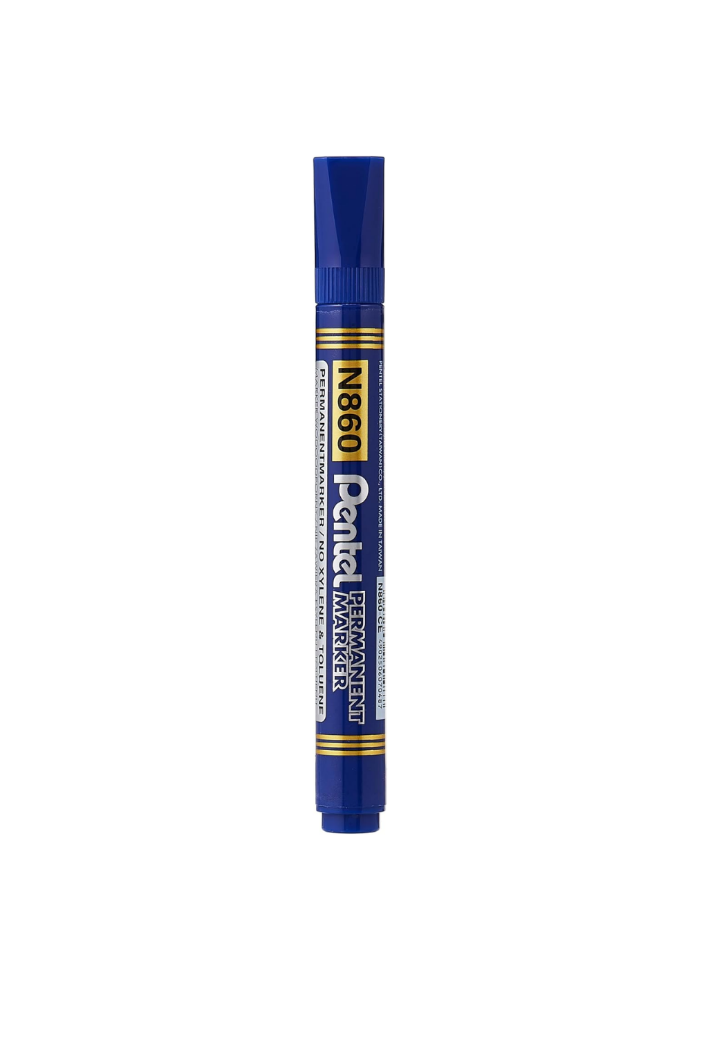 Pentel Permanent Marker N860-C Blue – Chisel Tip Permanent Marker