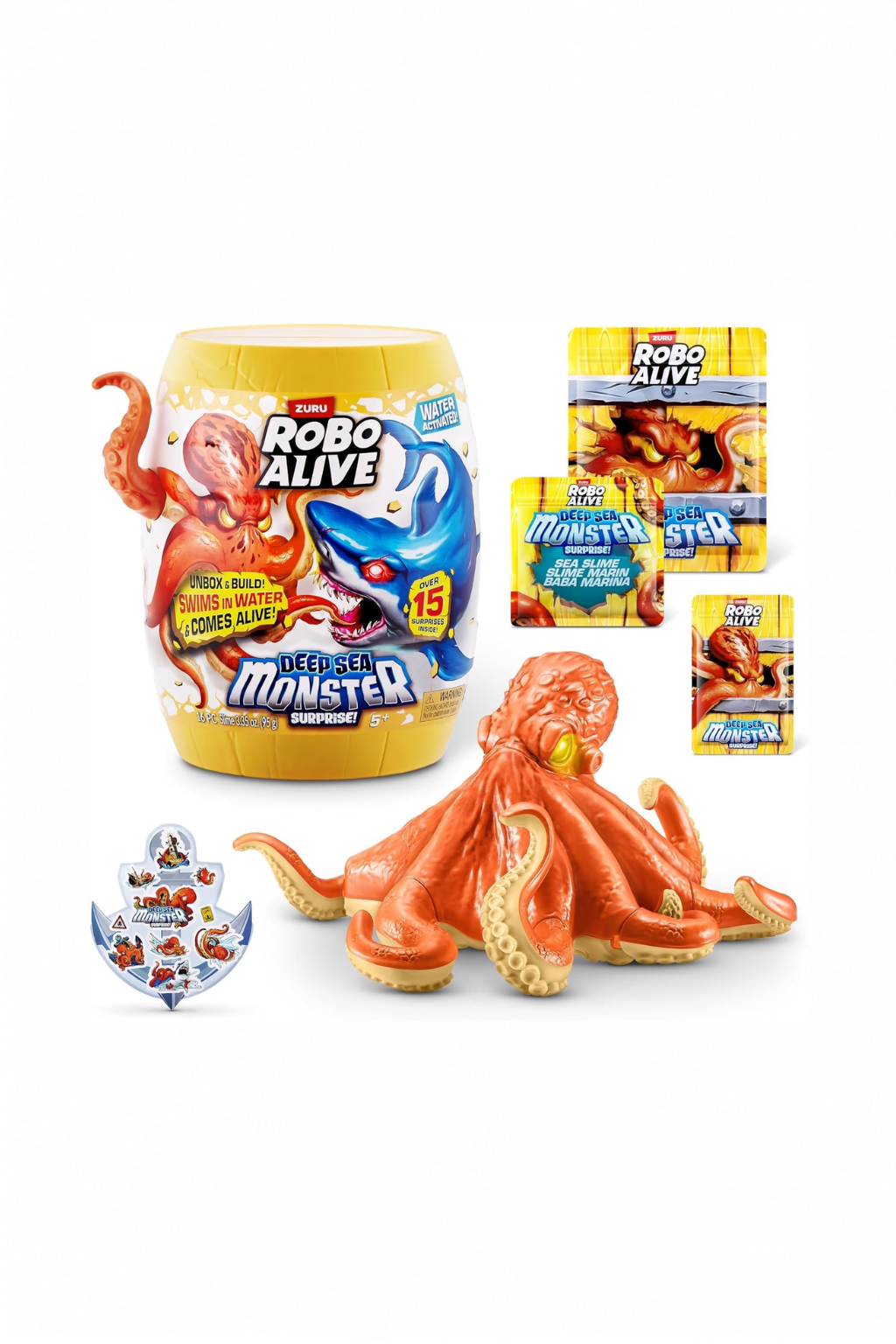 Robo Alive Water Activated S1 Deep Sea Monster Main image